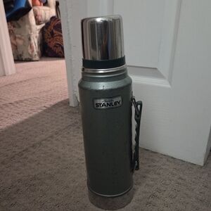Vintage Stanley Classic Thermos Green 1 Quart